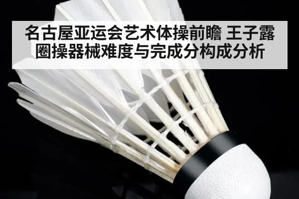 名古屋亚运会艺术体操前瞻 王子露圈操器械难度与完成分构成分析